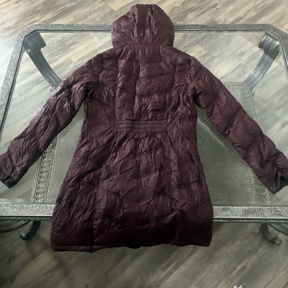Calvin Klein Maroon Drawstring Pouch - Picture 6 of 7